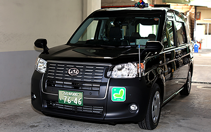 タクシー車両はすべて新車